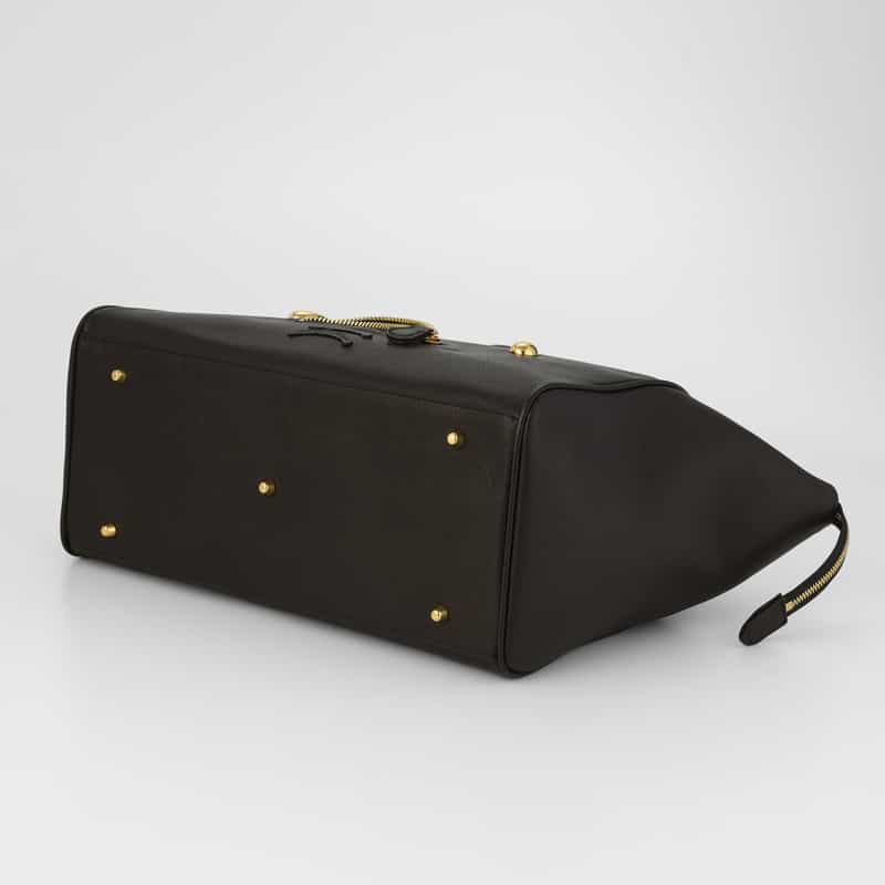 DOUBLET. DOUBLET.＜ダブレット＞ レザートートバッグ BLACK