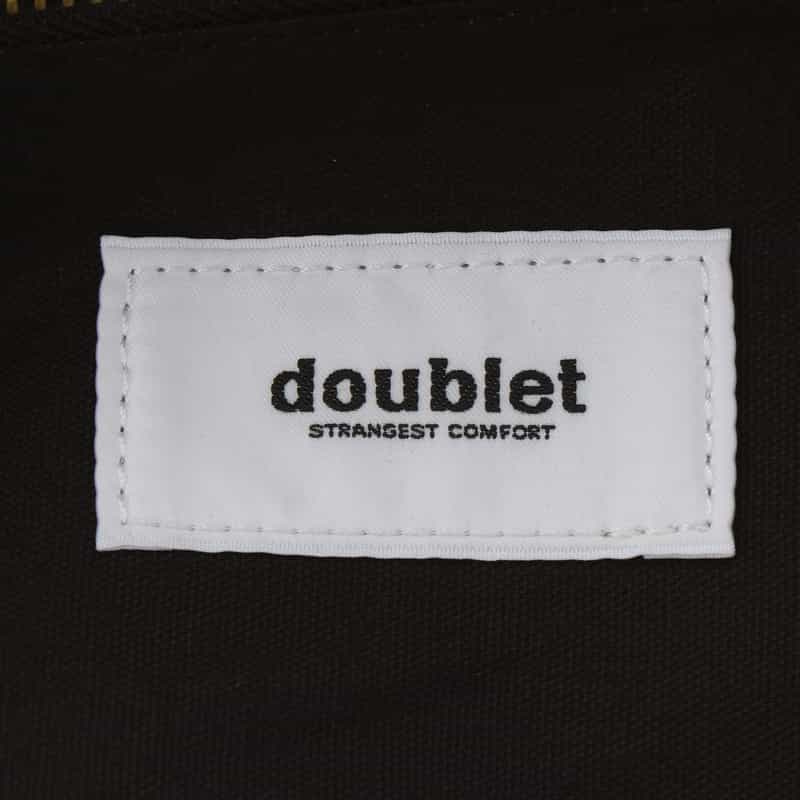 DOUBLET. DOUBLET.＜ダブレット＞ レザートートバッグ BLACK
