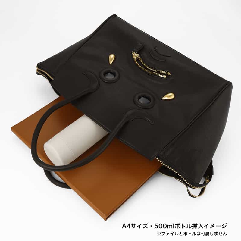 DOUBLET. DOUBLET.＜ダブレット＞ レザートートバッグ BLACK