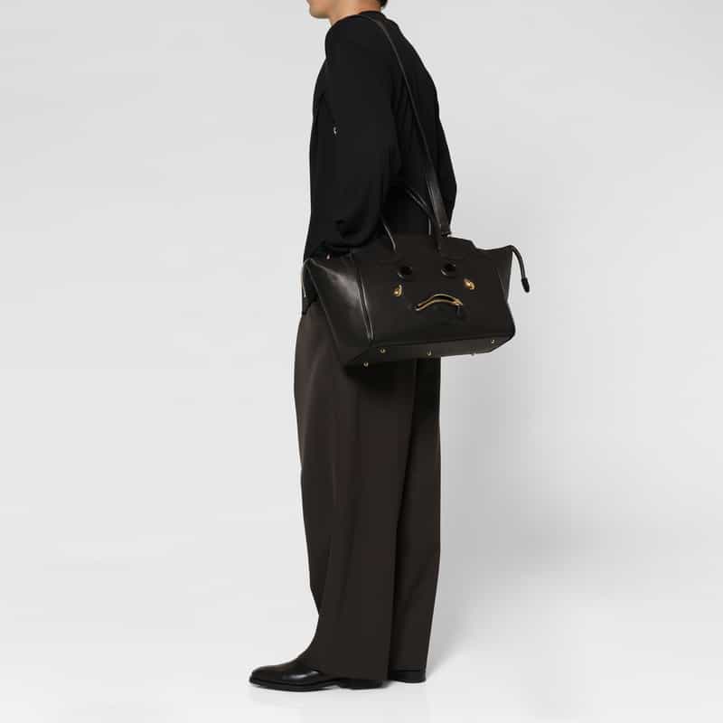 DOUBLET. DOUBLET.＜ダブレット＞ レザートートバッグ BLACK