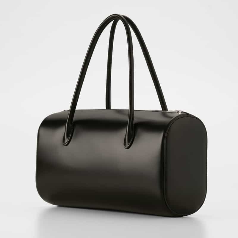 AURALEE AURALEE ＜オーラリー＞ レザーミニボストンバッグ BLACK