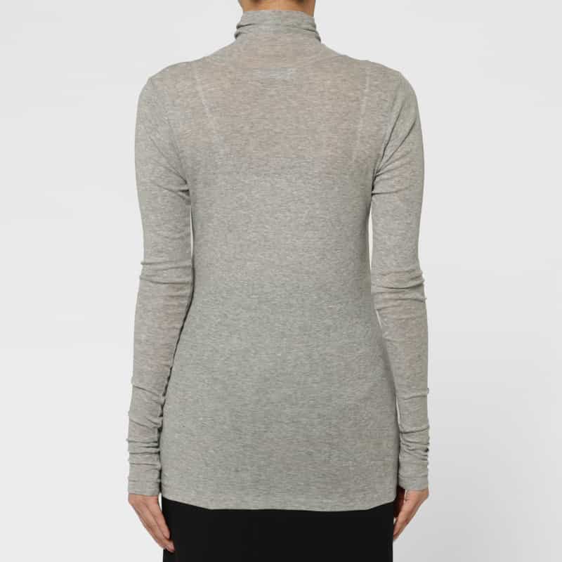 AURALEE AURALEE ＜オーラリー＞ ハイネック ロングスリーブカットソー GRAY