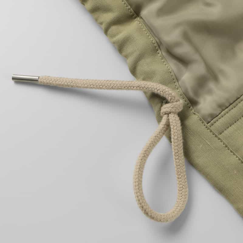 AURALEE AURALEE ＜オーラリー＞ ミリタリーブルゾン KHAKI