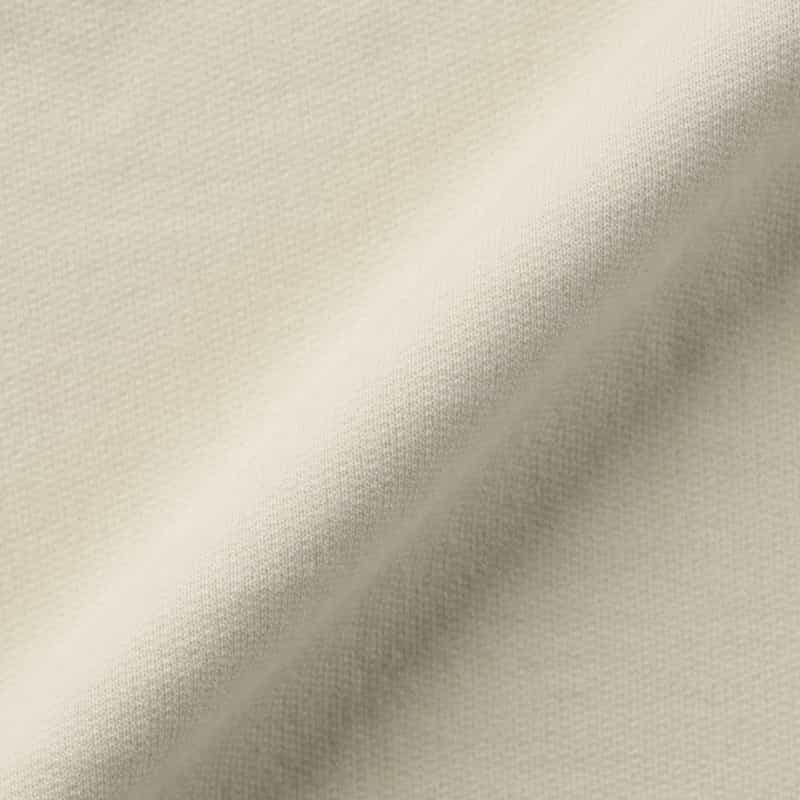 AURALEE AURALEE ＜オーラリー＞ ハーフジップ スウェットプルオーバー IVORY