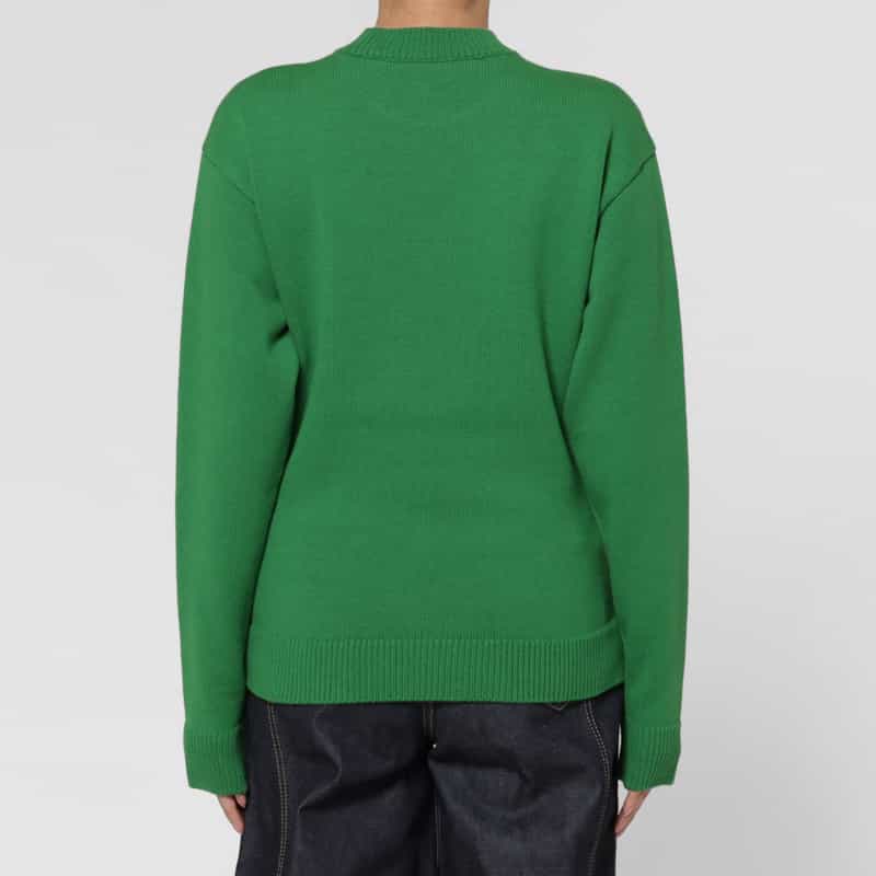 AURALEE AURALEE ＜オーラリー＞ スーパーファインウール モックネックニットプルオーバー GREEN