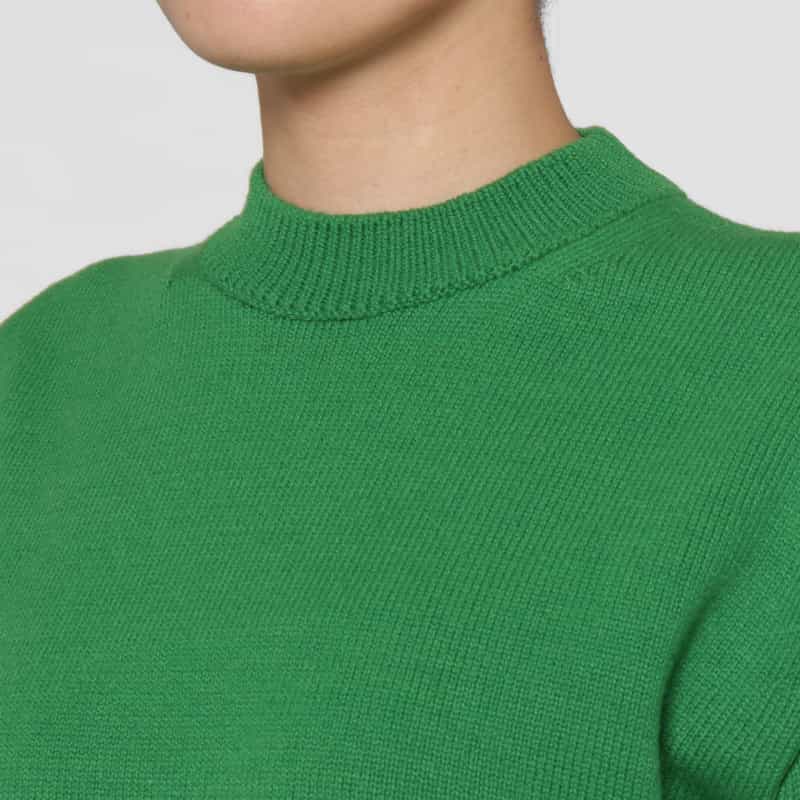 AURALEE AURALEE ＜オーラリー＞ スーパーファインウール モックネックニットプルオーバー GREEN