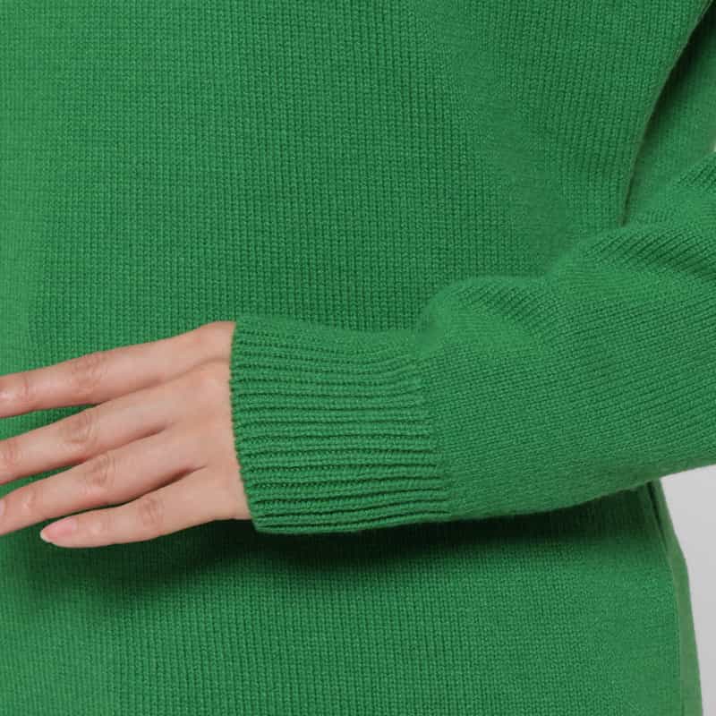 AURALEE AURALEE ＜オーラリー＞ スーパーファインウール モックネックニットプルオーバー GREEN