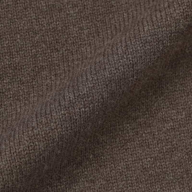 AURALEE AURALEE ＜オーラリー＞ スーパーファインウール モックネックニットプルオーバー BROWN