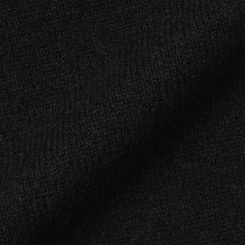 AURALEE AURALEE ＜オーラリー＞ スーパーファインウール モックネックニットプルオーバー BLACK