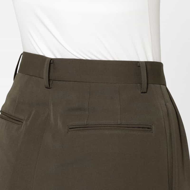 AURALEE AURALEE ＜オーラリー＞ ウールギャバジン ２タックパンツ DARK BROWN
