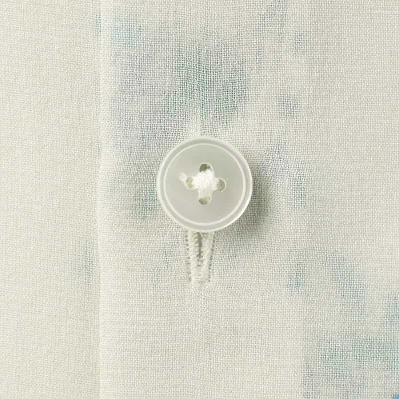 AURALEE AURALEE ＜オーラリー＞ シルクジョーゼット プリントシャツドレス IVORY