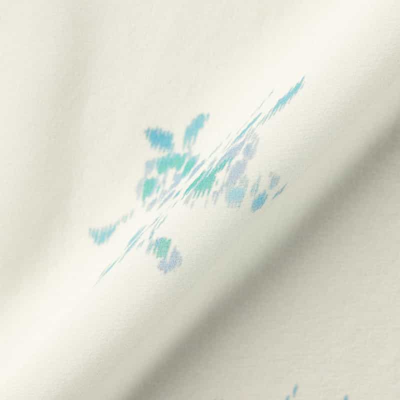 AURALEE AURALEE ＜オーラリー＞ シルクジョーゼット プリントシャツドレス IVORY
