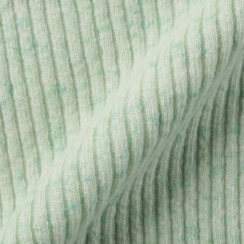 AURALEE AURALEE ＜オーラリー＞ カシミヤ素材ネップ ハイネックリブニットプルオーバー LIGHT GREEN