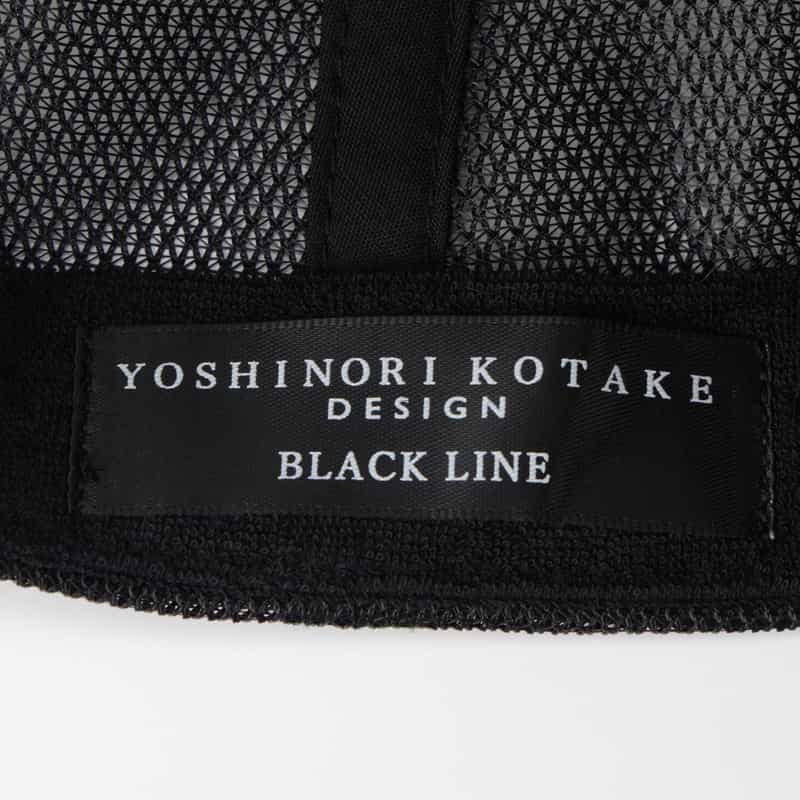 YOSHINORI KOTAKE DESIGN YOSHINORI KOTAKE DESIGN＜ヨシノリ コタケ デザイン＞ バーニーズ　ニューヨーク限定ベースボールキャップ BLACK