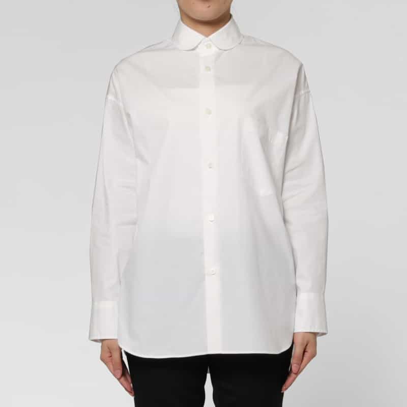 MADISONBLUE MADISONBLUE ＜マディソンブルー＞ ソリッドシャツ “J BRADLEY“ WHITE