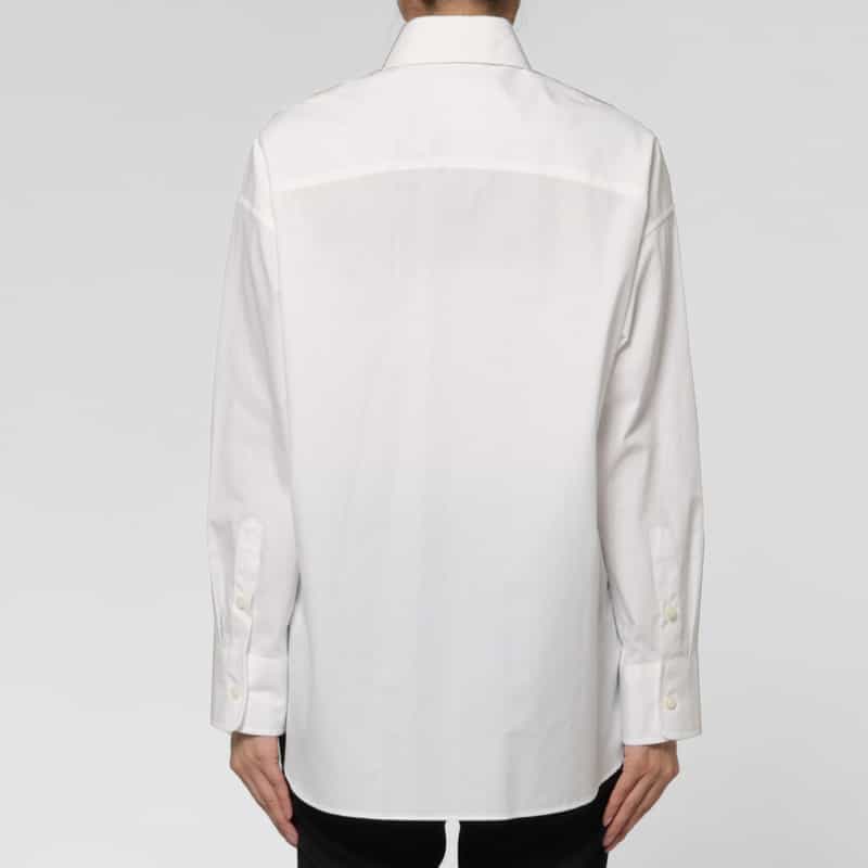 MADISONBLUE MADISONBLUE ＜マディソンブルー＞ ソリッドシャツ “J BRADLEY“ WHITE