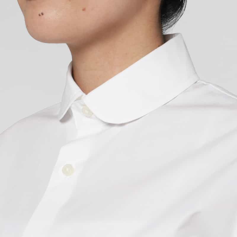 MADISONBLUE MADISONBLUE ＜マディソンブルー＞ ソリッドシャツ “J BRADLEY“ WHITE
