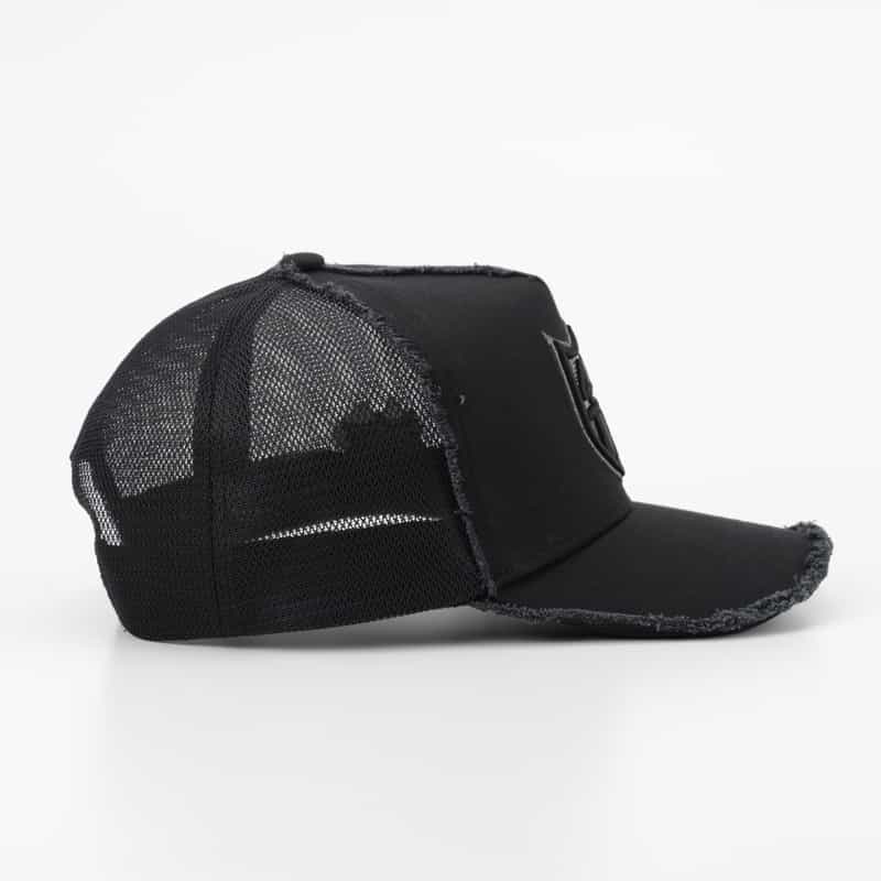 YOSHINORI KOTAKE DESIGN YOSHINORI KOTAKE DESIGN＜ヨシノリ コタケ デザイン＞ ベースボールキャップ“444" BLACK
