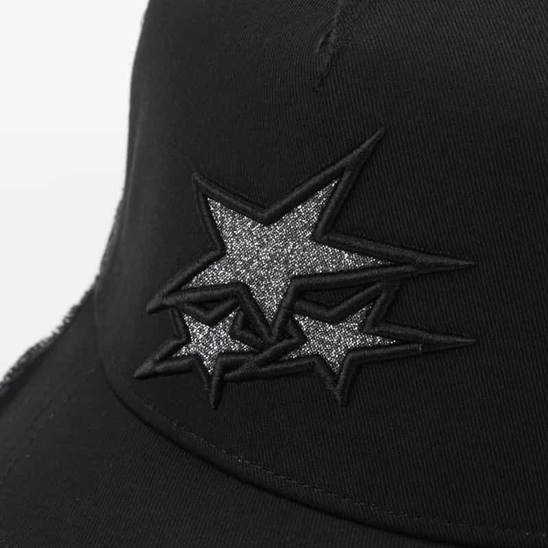 YOSHINORI KOTAKE DESIGN YOSHINORI KOTAKE DESIGN＜ヨシノリ コタケ デザイン＞ ベースボールキャップ“STAER3" BLACK