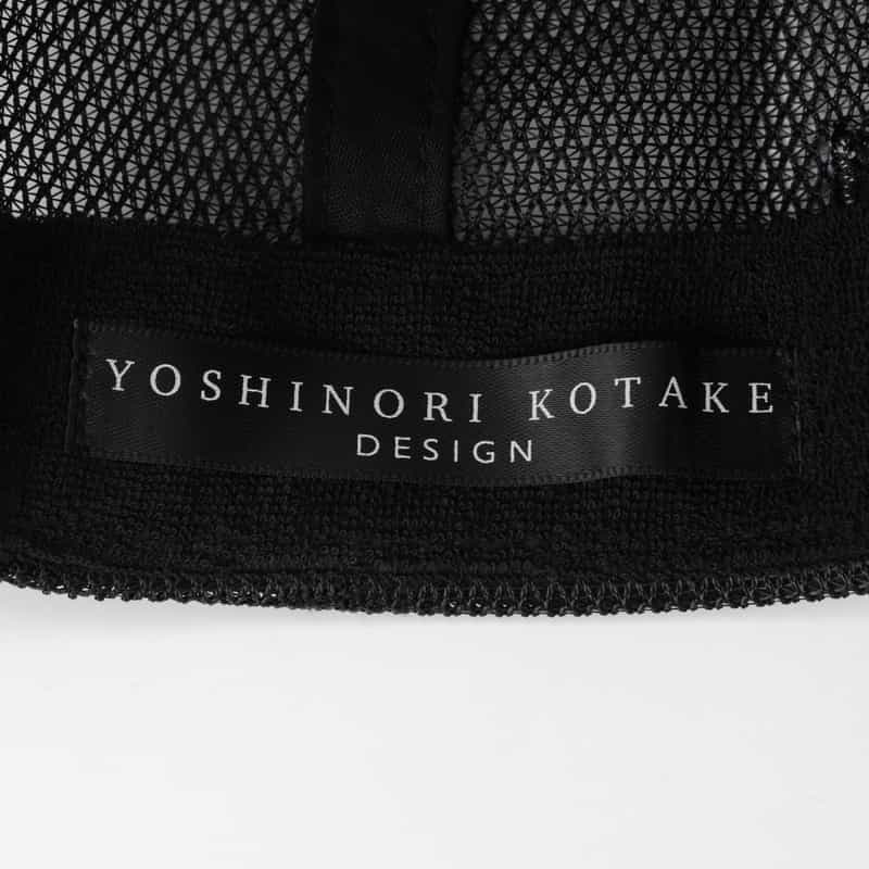 YOSHINORI KOTAKE DESIGN YOSHINORI KOTAKE DESIGN＜ヨシノリ コタケ デザイン＞ ベースボールキャップ“STAER3" BLACK