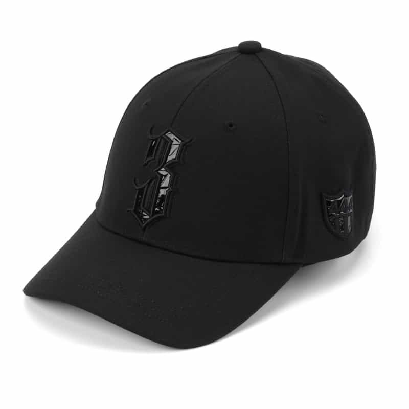 YOSHINORI KOTAKE DESIGN YOSHINORI KOTAKE DESIGN＜ヨシノリ コタケ デザイン＞ ベースボールキャップ“3" BLACK