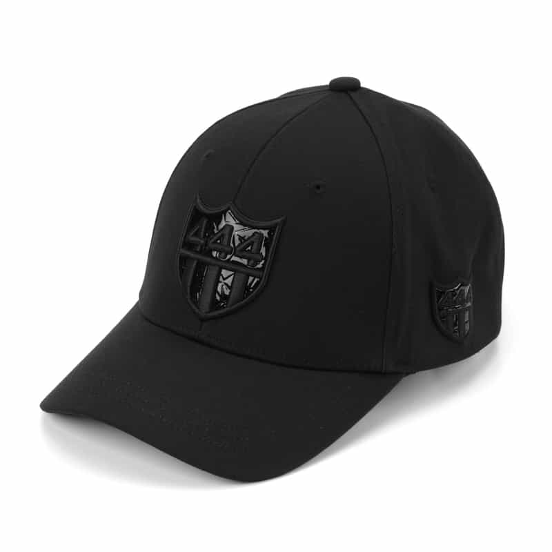 YOSHINORI KOTAKE DESIGN YOSHINORI KOTAKE DESIGN＜ヨシノリ コタケ デザイン＞ ベースボールキャップ“444" BLACK