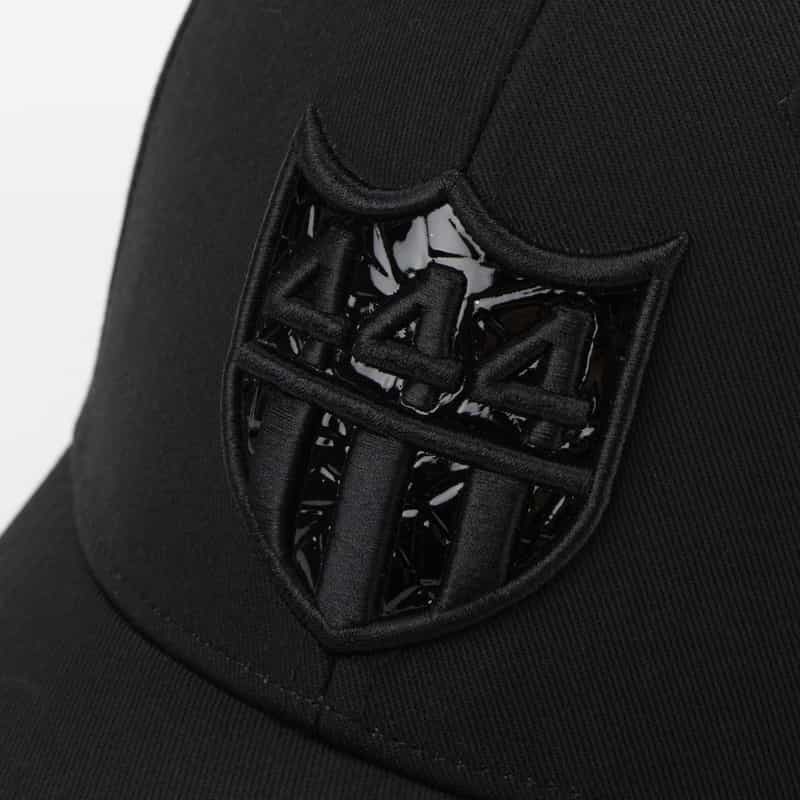 YOSHINORI KOTAKE DESIGN YOSHINORI KOTAKE DESIGN＜ヨシノリ コタケ デザイン＞ ベースボールキャップ“444" BLACK