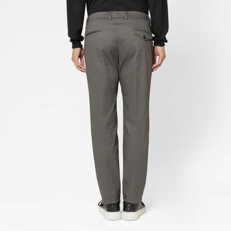BERWICH BERWICH＜ベルウィッチ＞ バーニーズ　ニューヨーク限定ストレッチ素材ストレートパンツ GRAY
