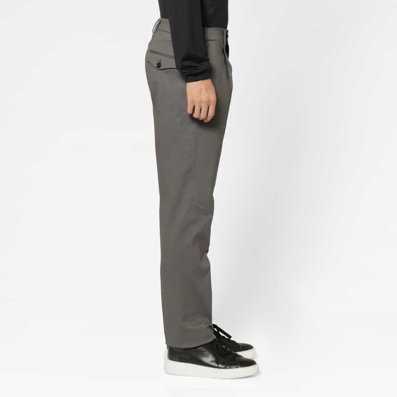 BERWICH BERWICH＜ベルウィッチ＞ バーニーズ　ニューヨーク限定ストレッチ素材ストレートパンツ GRAY