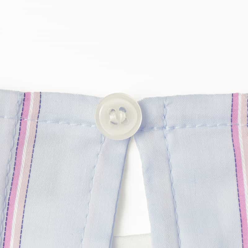 BARNEYS NEW YORK ウォッシャブル 異素材コンビネーションカットソー WHITE