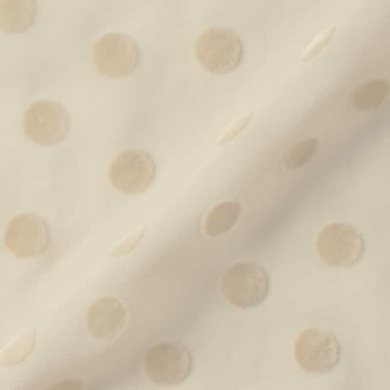 BARNEYS NEW YORK ウォッシャブル フロッキードット柄シアーボウタイブラウス（インナーキャミソール付き） BEIGE