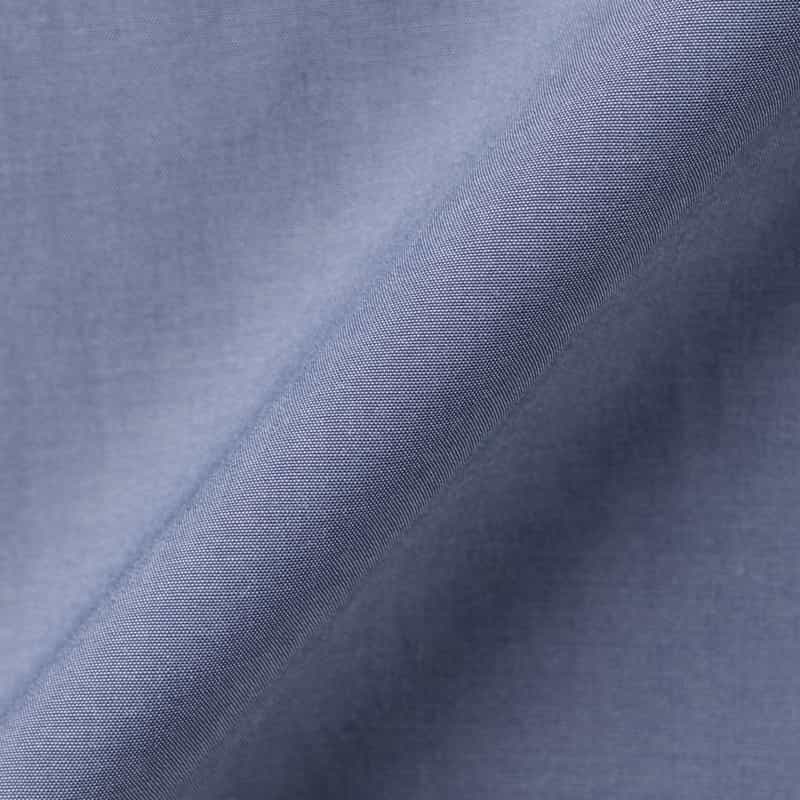 BARNEYS NEW YORK ウォッシャブル ペプラムヘム フレアスリーブシャツ BLUE