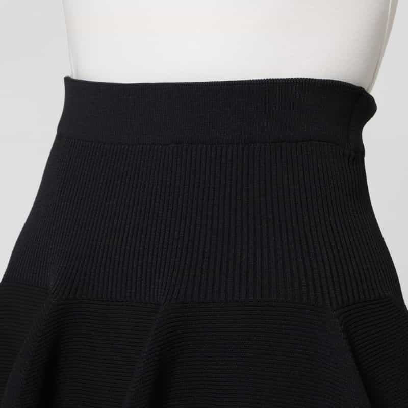 CFCL CFCL＜シーエフシーエル＞ ニット ロングスカート “POTTERY“ BLACK