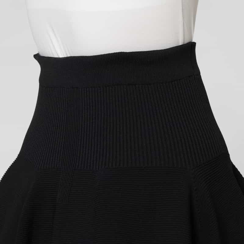 CFCL CFCL＜シーエフシーエル＞ ニット ロングスカート “POTTERY“ BLACK