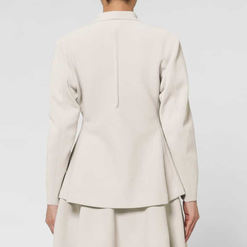 CFCL CFCL＜シーエフシーエル＞ カラーレス フレアジャケット “MILAN“ BEIGE
