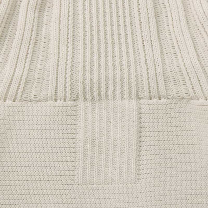 CFCL CFCL＜シーエフシーエル＞ フレアヘム ニットカーディガン “POTTERY“ BEIGE