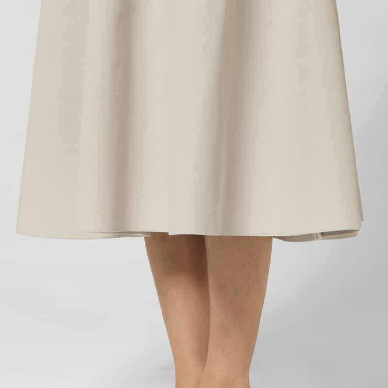 CFCL CFCL＜シーエフシーエル＞ ニット ロングスカート “MILAN“ BEIGE
