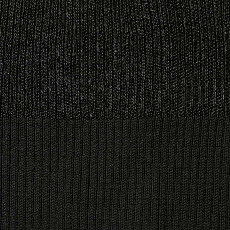 CFCL CFCL ＜シーエフシーエル＞ ルーセントデコルテ ロングドレス “POTTERY“ BLACK
