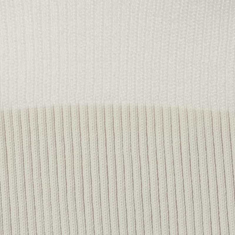 CFCL CFCL ＜シーエフシーエル＞ ルーセントデコルテ フレアヘムニットプルオーバー BEIGE