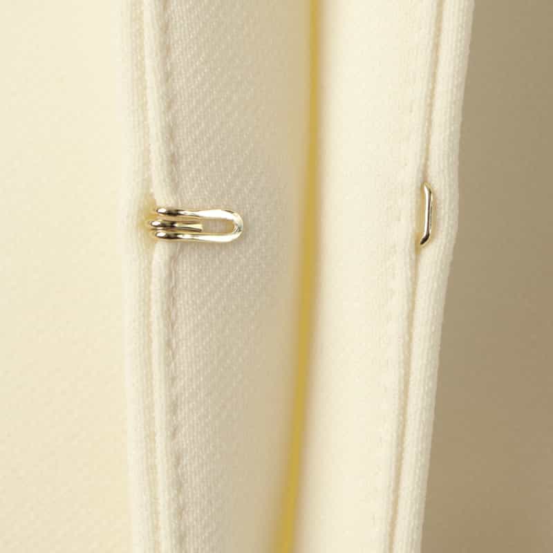 BARNEYS NEW YORK セットアップ フリルヘム ボレロジャケット OFF WHITE