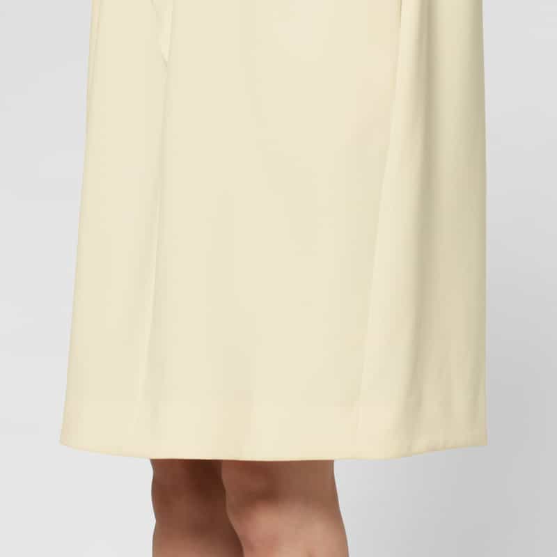 BARNEYS NEW YORK セットアップ ビッグボウ ノースリーブドレス OFF WHITE