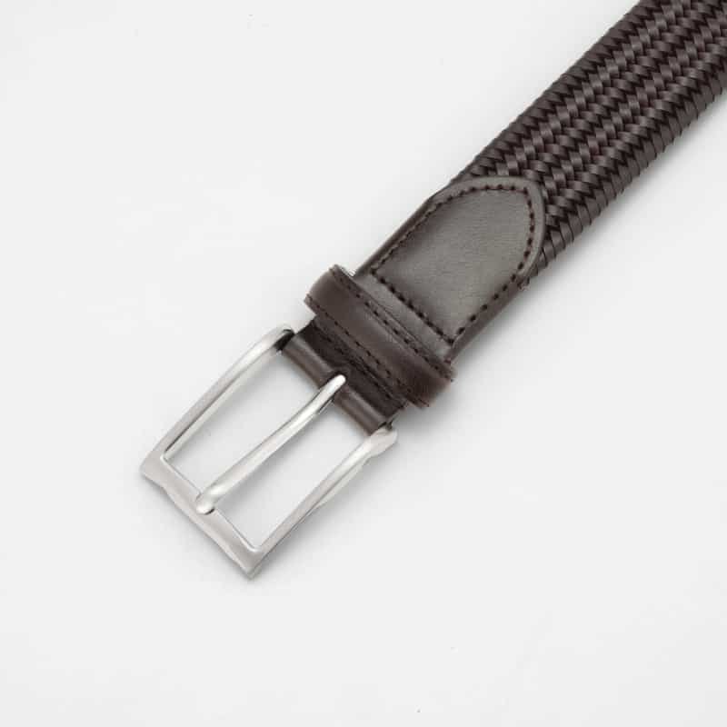 BARNEYS NEW YORK メッシュベルト BROWN