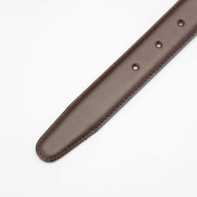 BARNEYS NEW YORK スムースレザーベルト BROWN