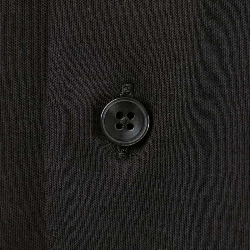 XACUS XACUS＜ザッカス＞ ストレッチ素材コットンシャツ BLACK