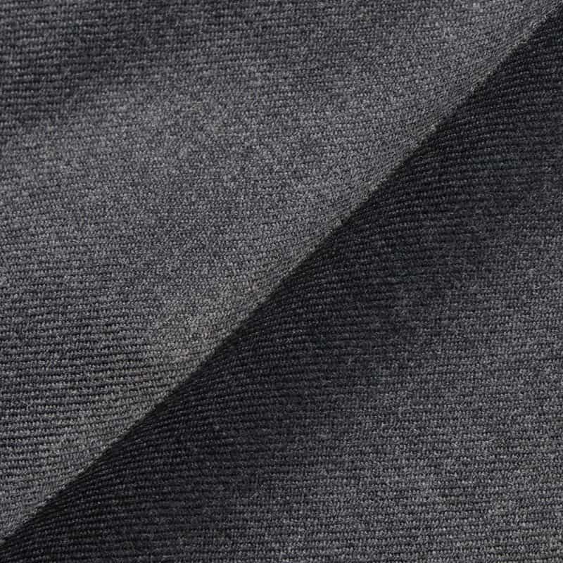 FUMIYA HIRANO FUMIYA HIRANO＜フミヤ ヒラノ＞ ウール素材ストレートパンツ“REGENT" DARK GRAY
