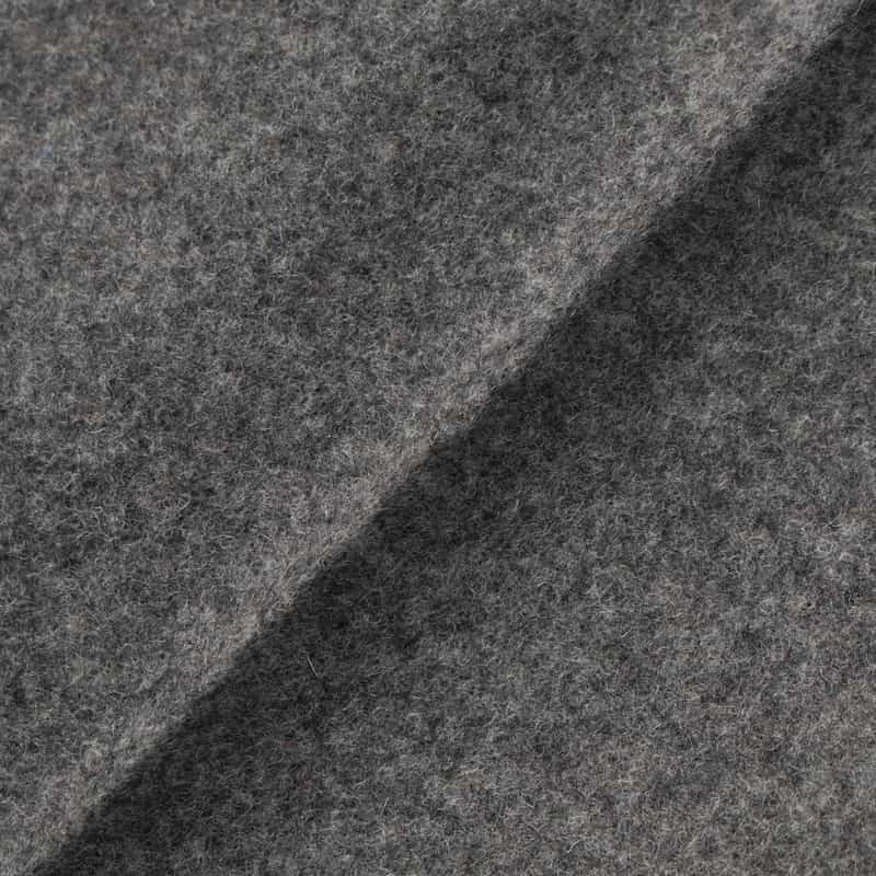 FUMIYA HIRANO FUMIYA HIRANO＜フミヤ ヒラノ＞ フランネル素材ストレートパンツ“REGENT" LIGHT GRAY
