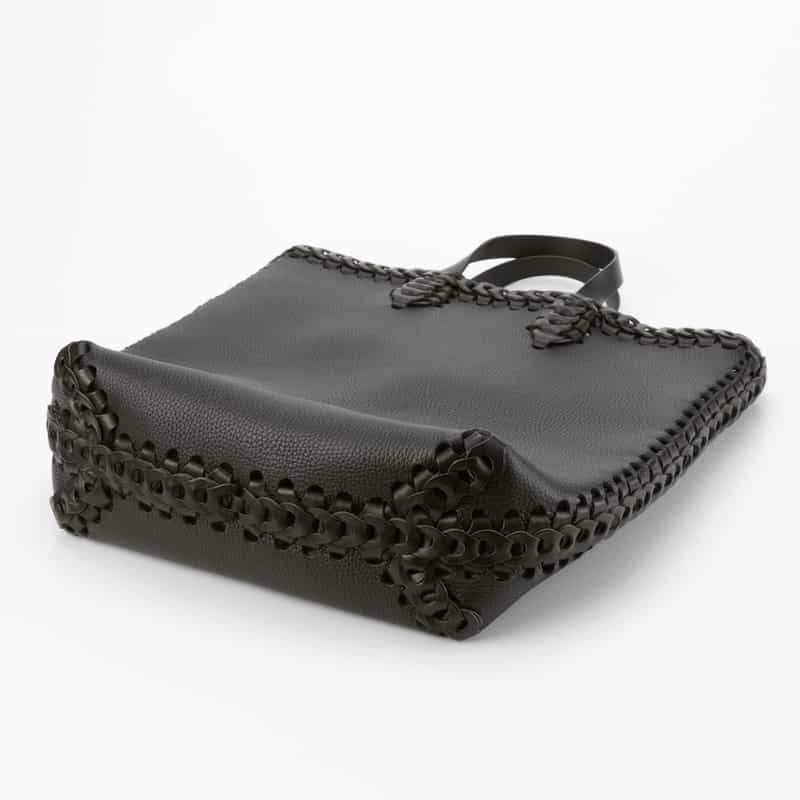 IL MICIO IL MICIO＜イル ミーチョ＞レザートートバッグ“B2-1" BLACK