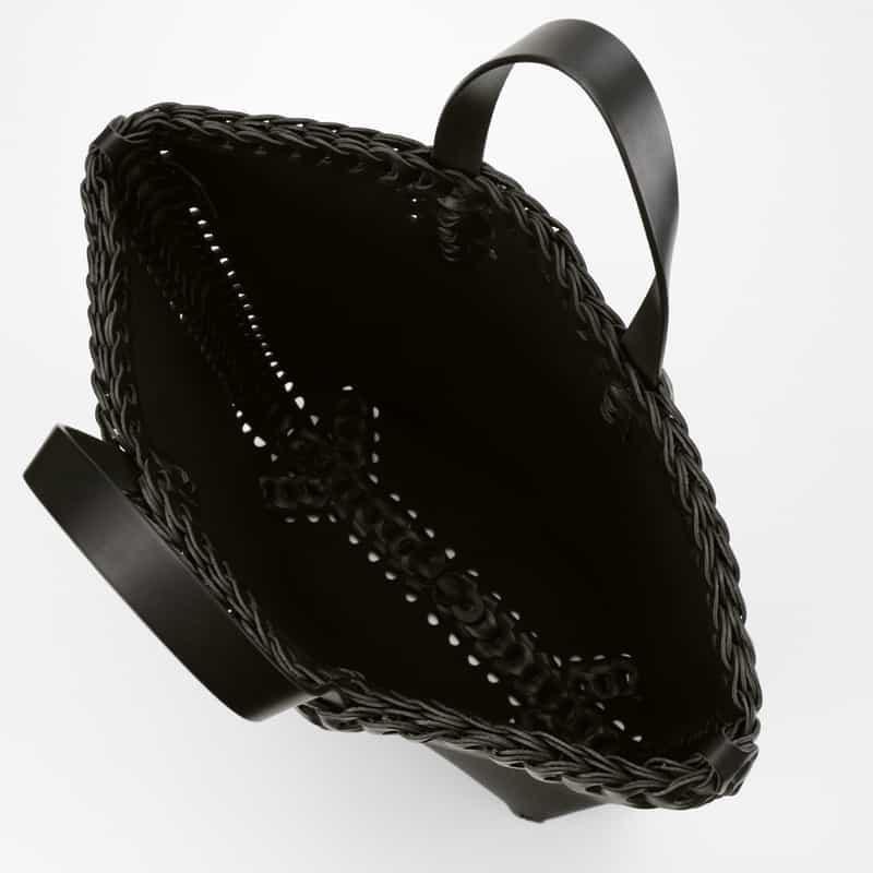 IL MICIO IL MICIO＜イル ミーチョ＞レザートートバッグ“B2-1" BLACK