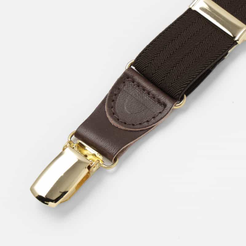 ALBERT THURSTON ALBERT THURSTON＜アルバートサーストン＞ サスペンダー（25mm） BROWN