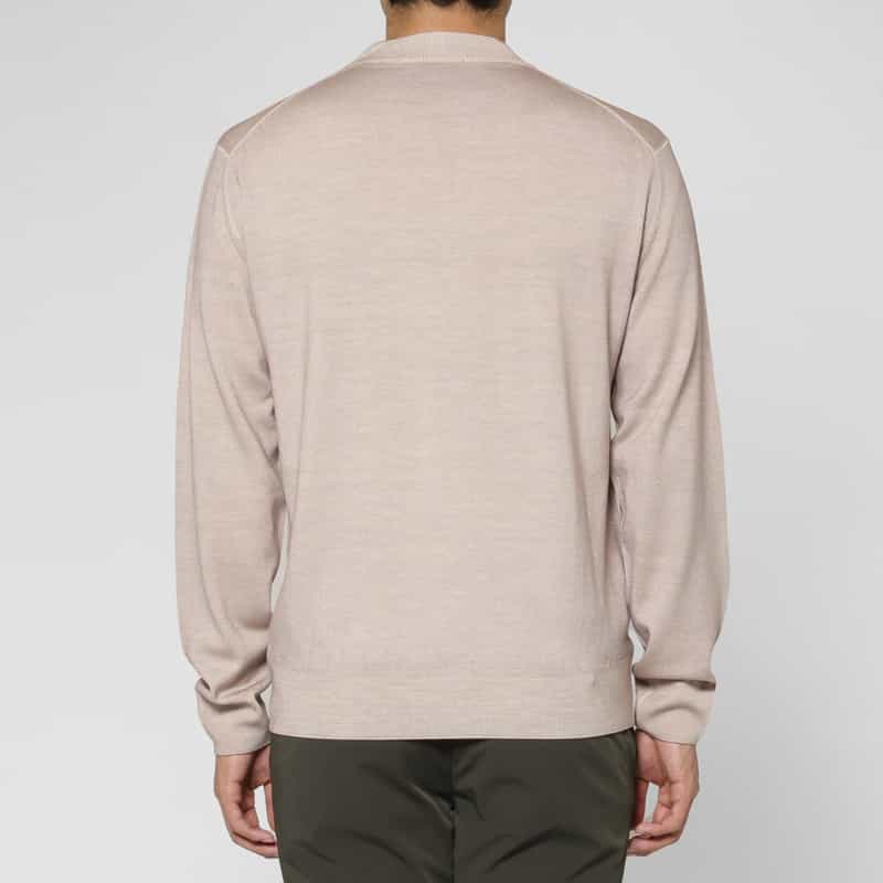 CRUCIANI CRUCIANI＜クルチアーニ＞ モックネックニットプルオーバー BEIGE